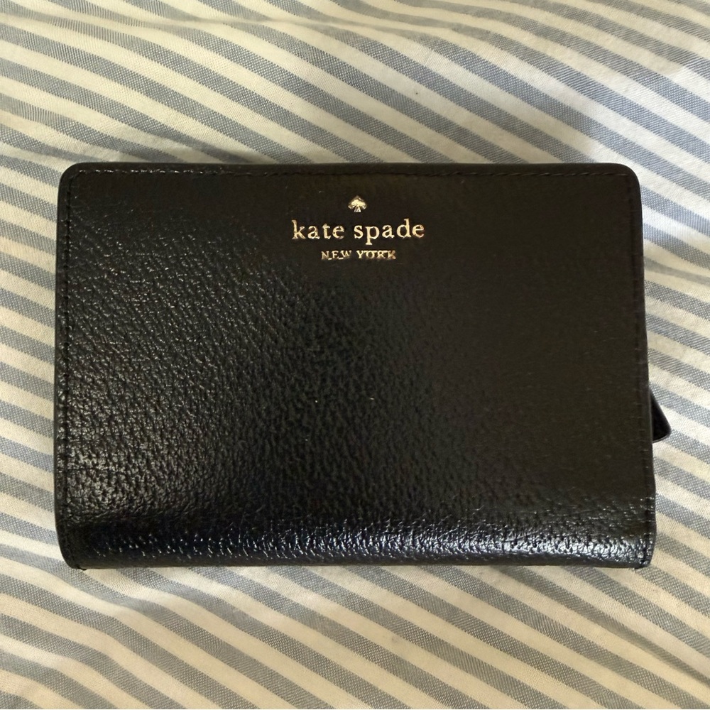 Kate Spade Black Leather Wallet